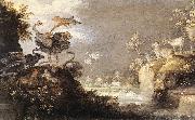 SAVERY, Roelandt Landscape with Wild Animals a oil painting